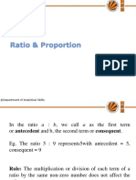 Unit 1 - Ratio and Proportion