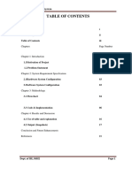 Online Examination System: Chapters Page Number