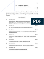 5.1 Computer Networks: (Common With Information Technology) Rationale