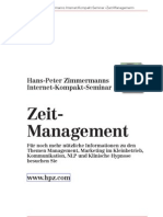 Zeitmanagement