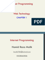 CHP NO1 Web Technology Hamid IBIT IP-1