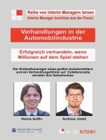 Verhandlungen in der Automobilindustrie: Der Einkaufsmanager eines großen Autoherstellers und ein Verhandlungsführer auf Zuliefererseite verraten ihre Geheimnisse.