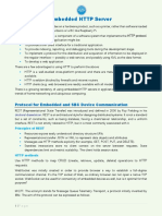 Embedded HTTP Server: Protocol For Embedded and SBC Device Communication