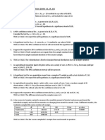 Stat 1x1 Final Exam Review Questions (Units 13, 14, 15)