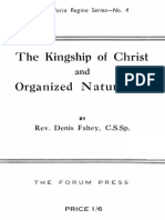 FAHEYDenis-The Kingdom of Christ and Organized Naturalism 1943