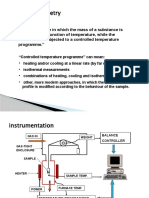 Thermogravimetry