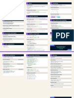 SpaCy Cheat Sheet