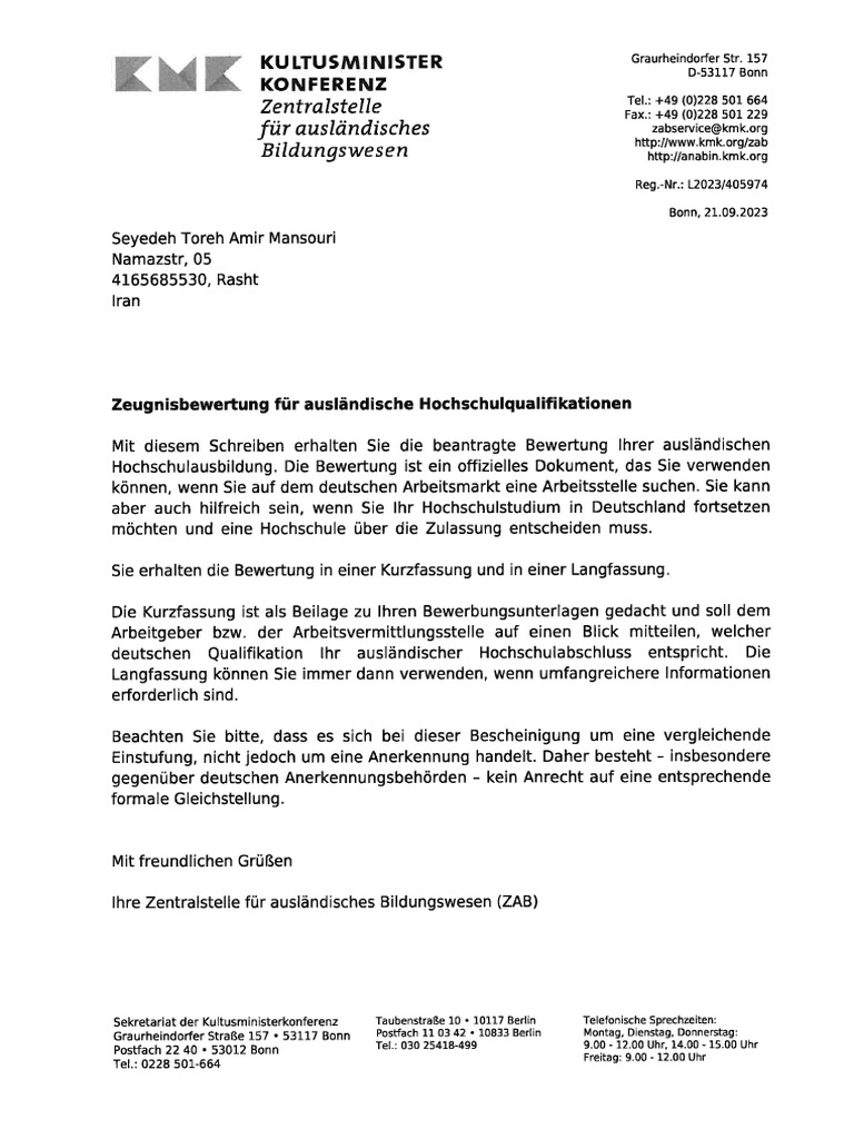 Zeugnisbewertung | PDF