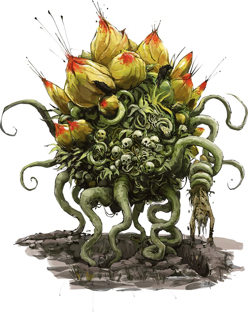 CORPSE FLOWER - 5e stats - ANGRY GOLEM GAMES