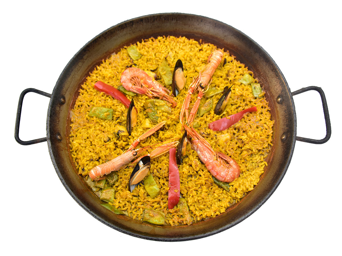 Paella de marisco