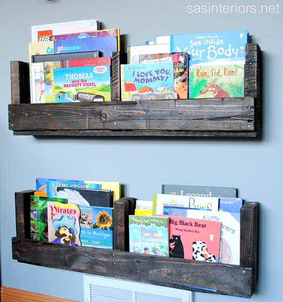 Pallet Bookshelves