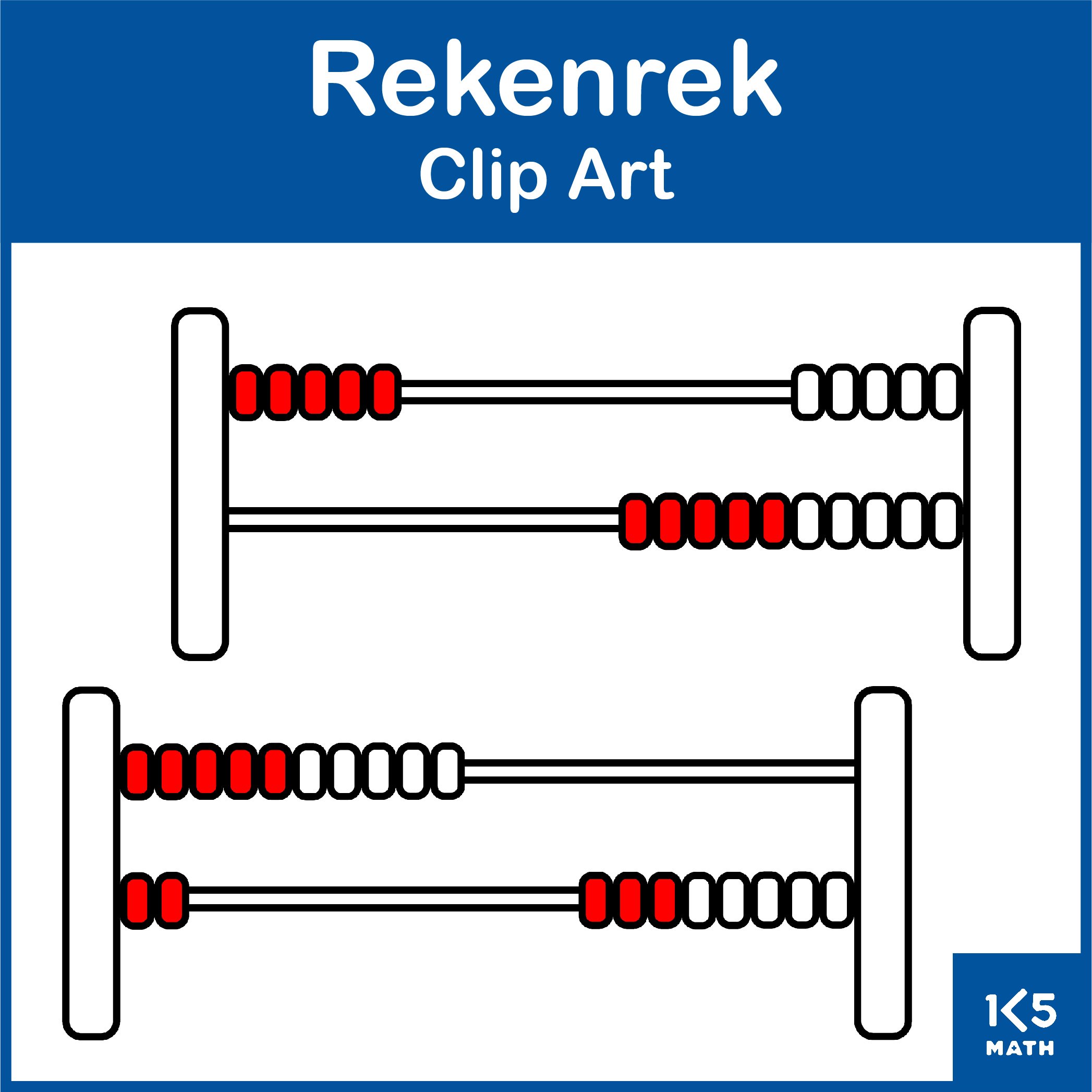 Rekenrek Clip Art