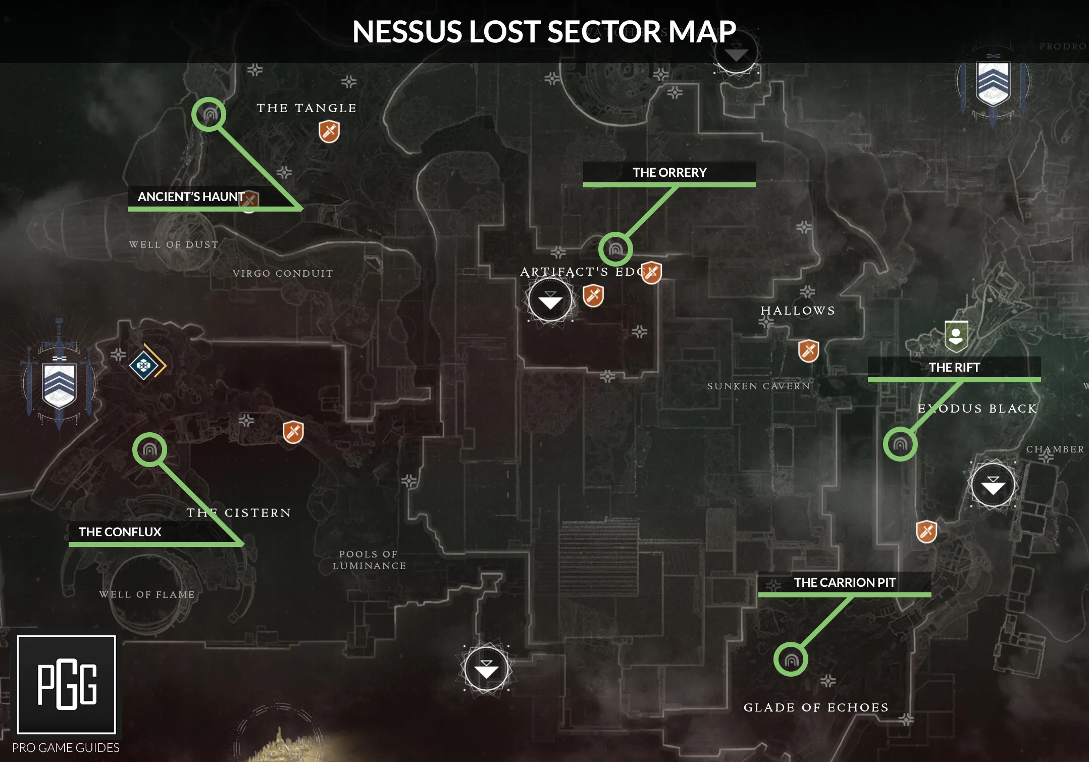 Destiny 2 Lost Sector Locations & Maps - All Lost Sectors in Destiny 2 ...