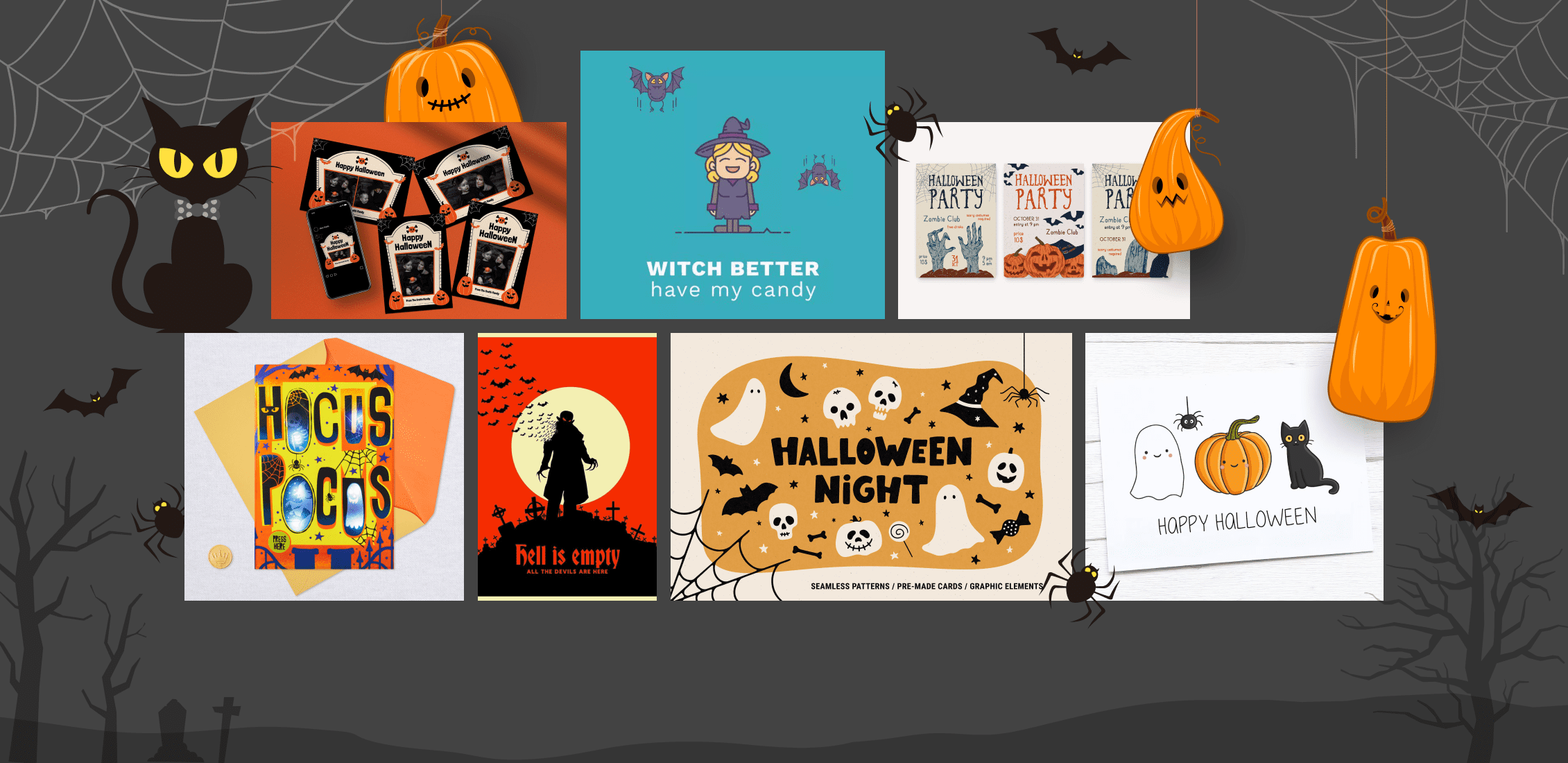 best halloween greeting cards.