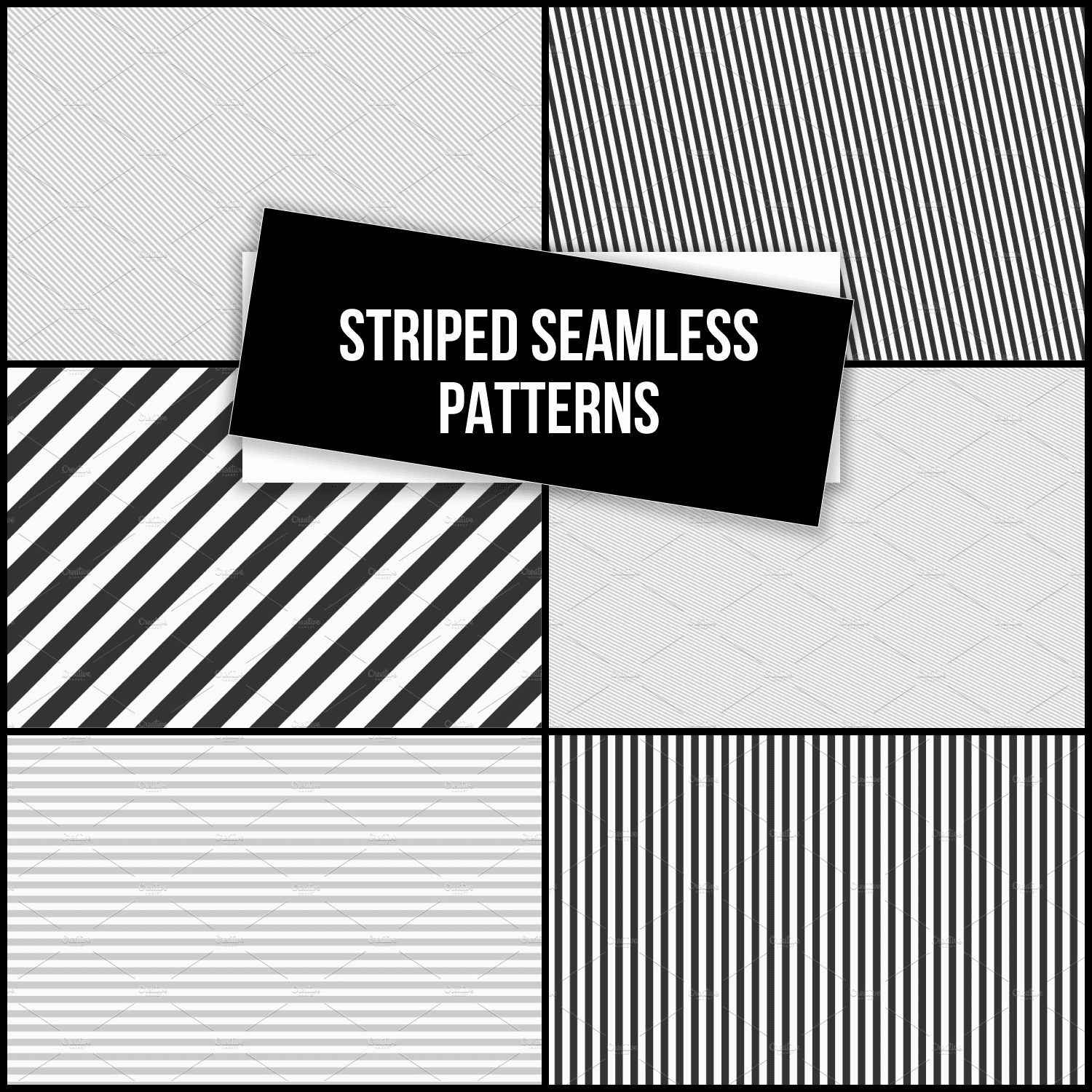 Black And White Stripe Patterns