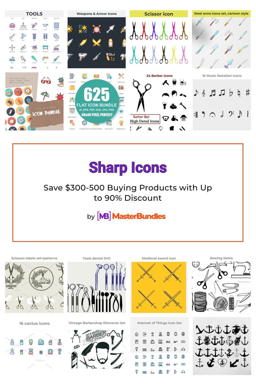 sharp icons pinterest image.