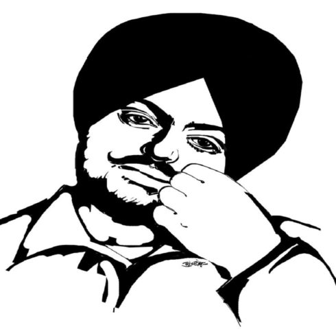 Sidhu Moose Wala Tribute" – Celebrate the Legacy of a Legend best design for t-shirt and more etc cover image.