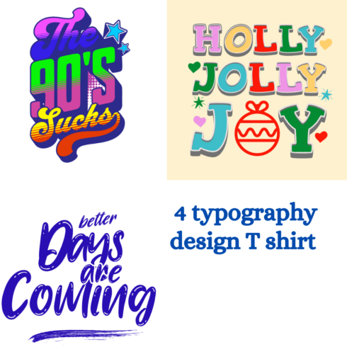 Beautiful Typography design T shirt cover image.