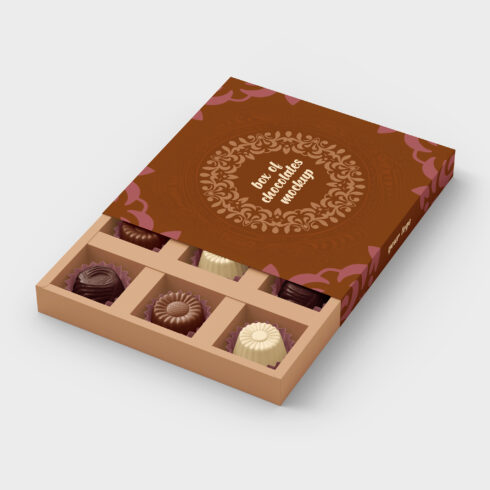 Box of Chocolates Mockup Set cover image.