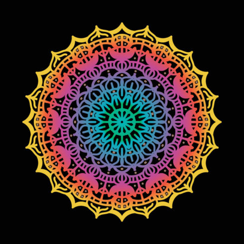 Colorful Mandala Art Design – Intricate and Vibrant cover image.