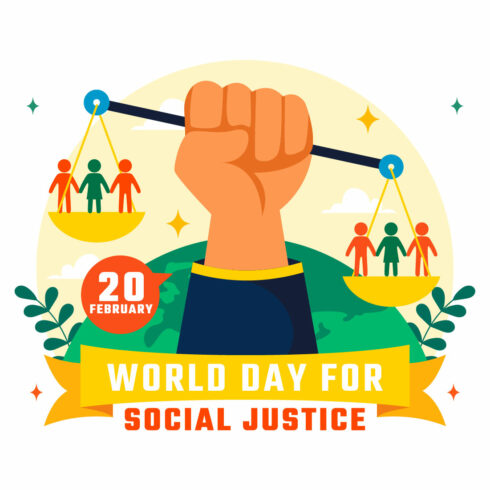 12 Day of Social Justice Illustration cover image.