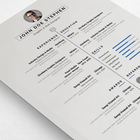 Free Resume CV Template