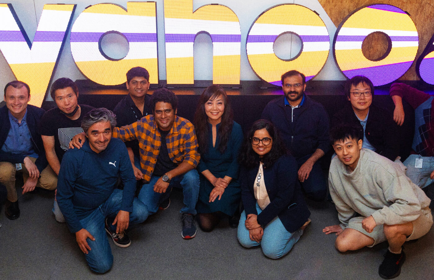 A group of Yahoo's employees