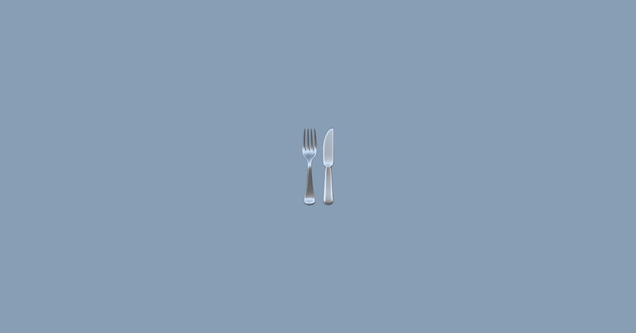 Fork and Knife emoji