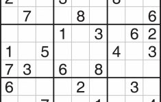 Blank Sudoku Worksheet | Printable Worksheets And Activities