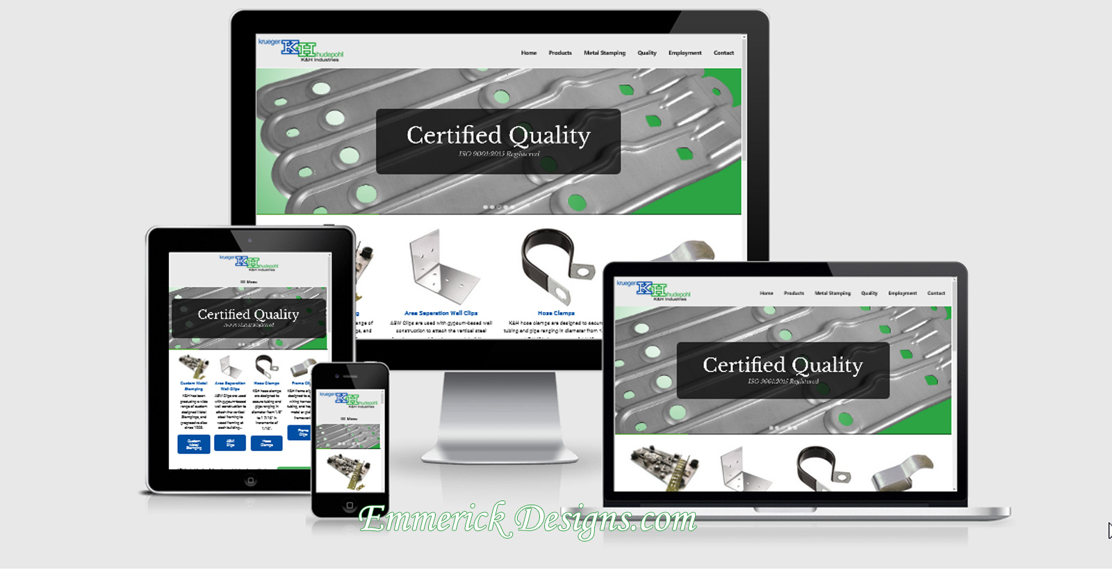 Manufacturing Web Designer Cincinnati - K&H Industries 10