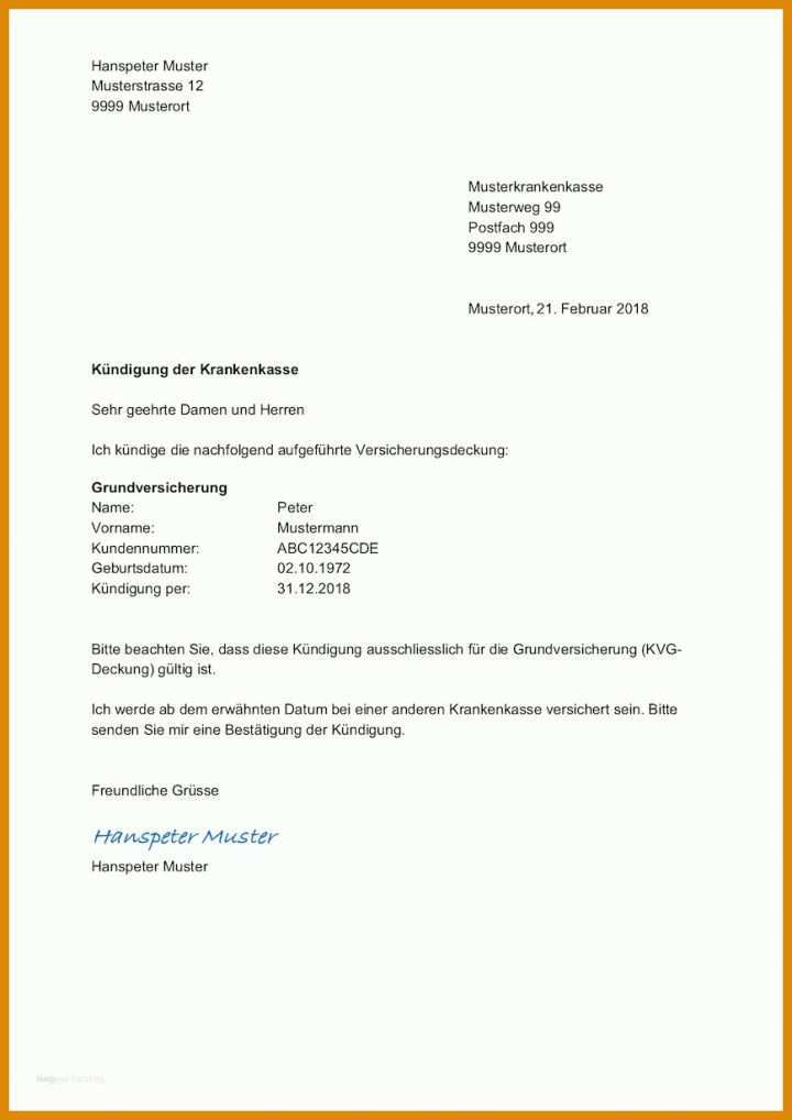 Wohnung Kündigen Vorlage PDF - Einfaches Schreiben, einfaches Lesen