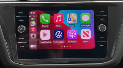 tiguan 2021 carplay home