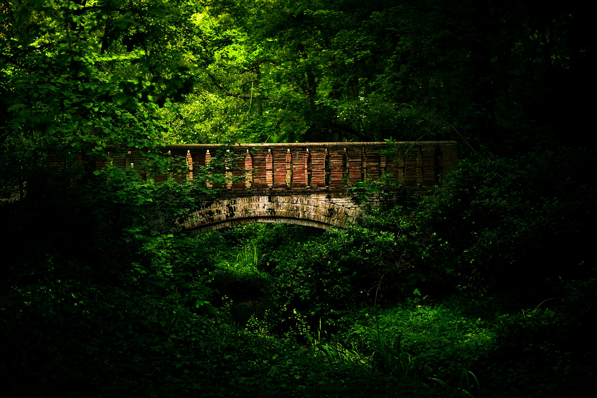 Dark Creepy Old Bridges