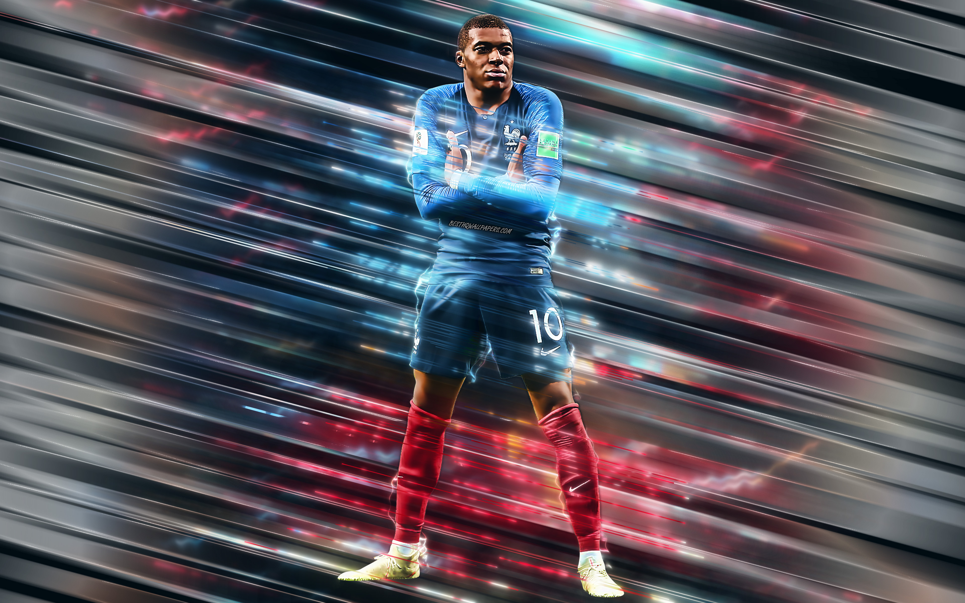 Soccer Mbappe Wallpaper