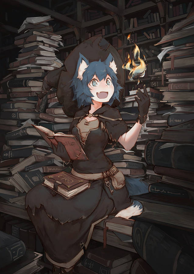 Bibliotekarie Wallpaper