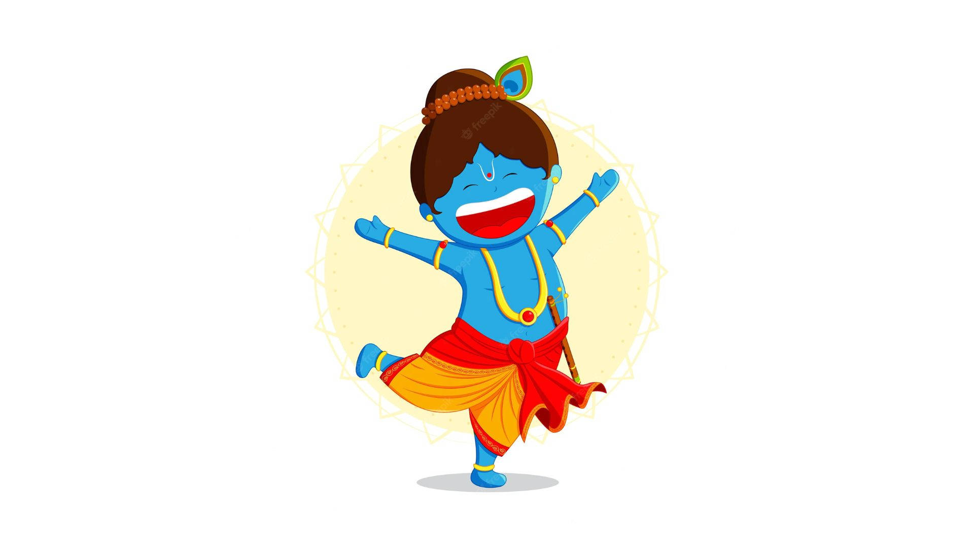 Cute Krishna Wallpaper