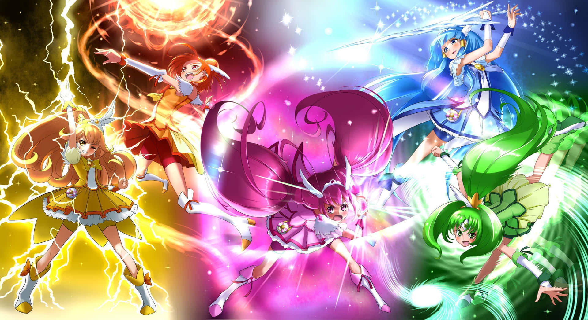 Glitter Force Fondo de pantalla