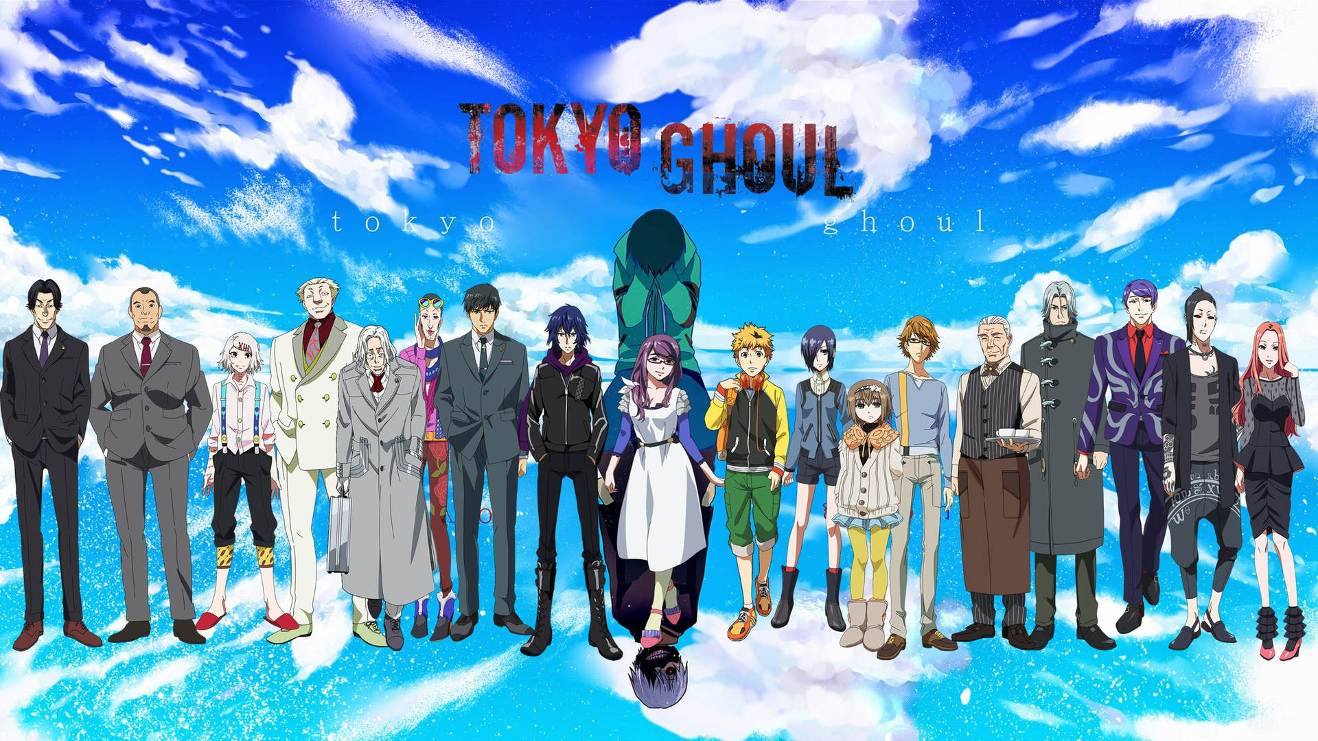 Personajes De Tokyo Ghoul Fondo de pantalla