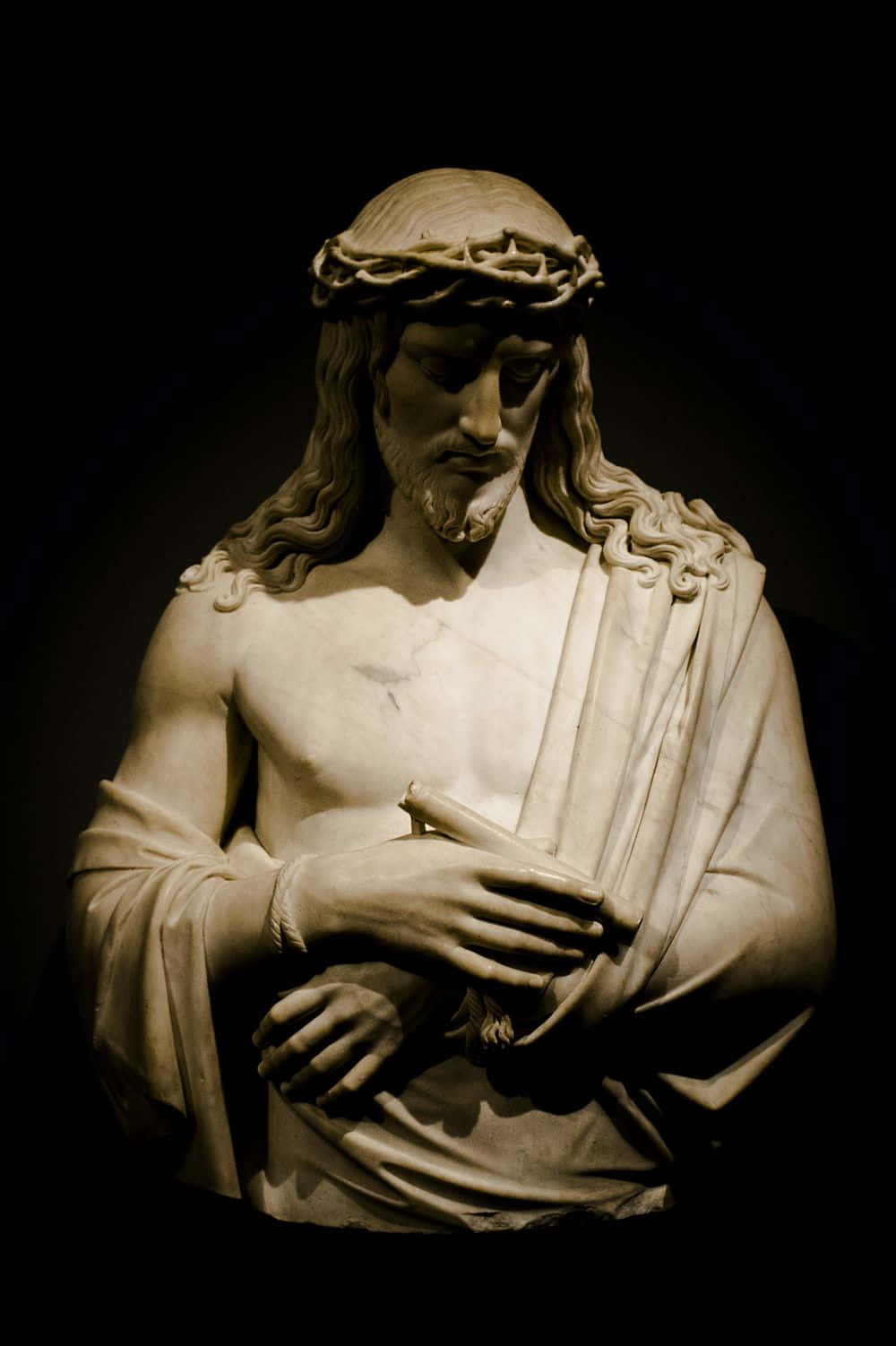 God Jesus Statue Wallpaper