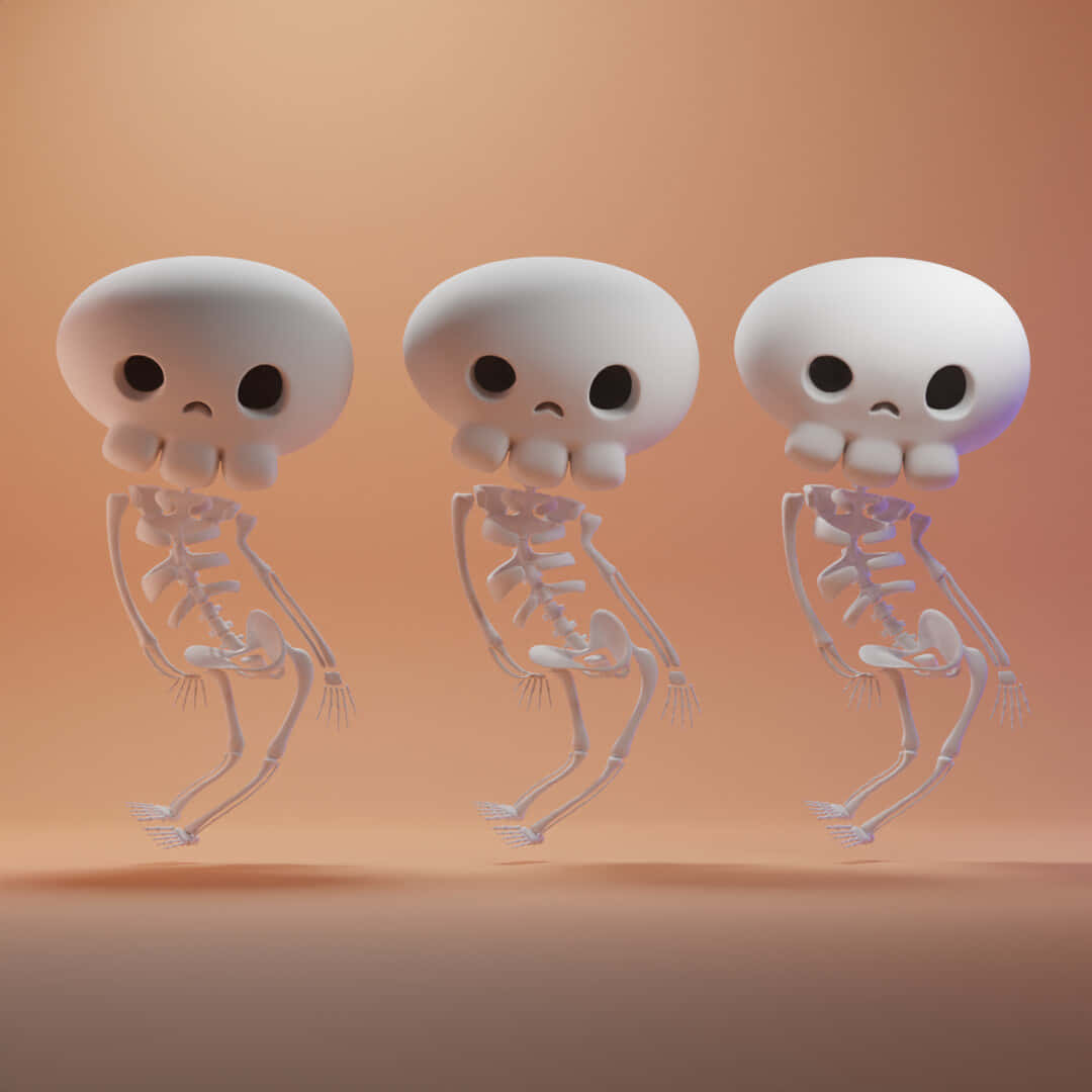 Silly Skeleton Dance Pictures