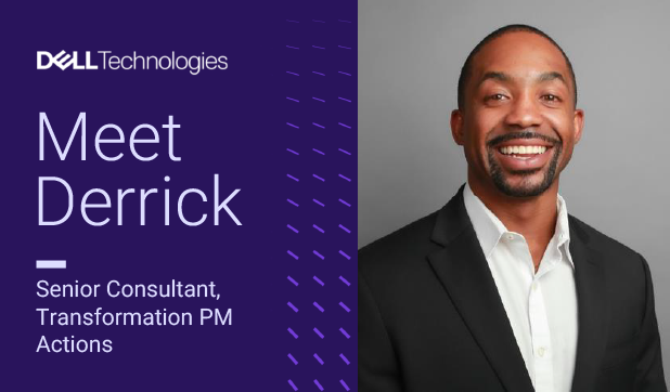 Meet Derrick - Senior Consultant Transformation PM Actions