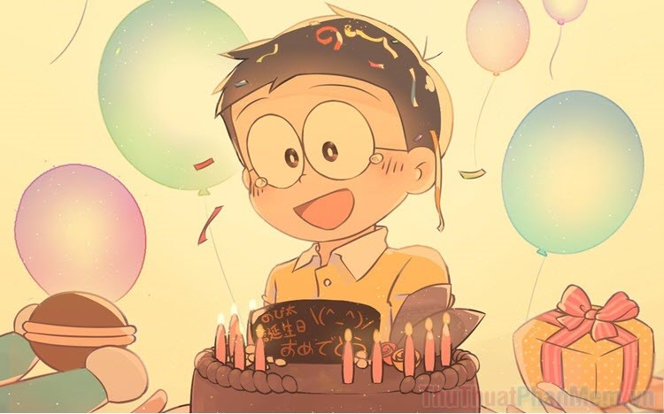 Hình ảnh Nobita cute, đáng yêu cực đẹp