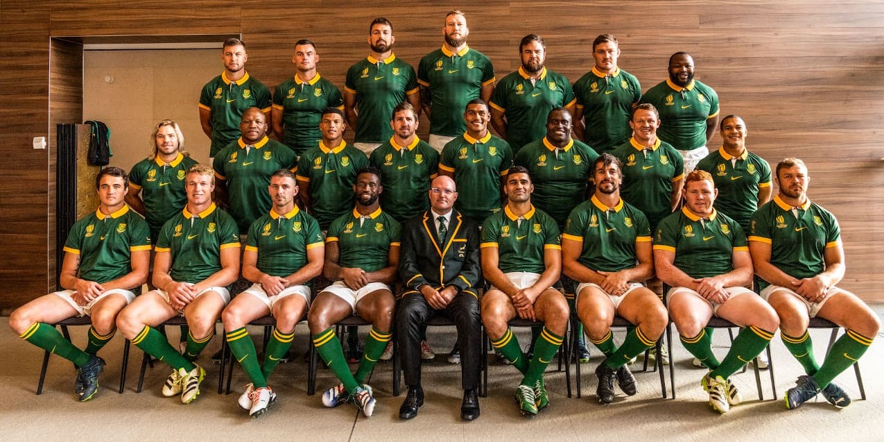 Springboks rugby world cup team