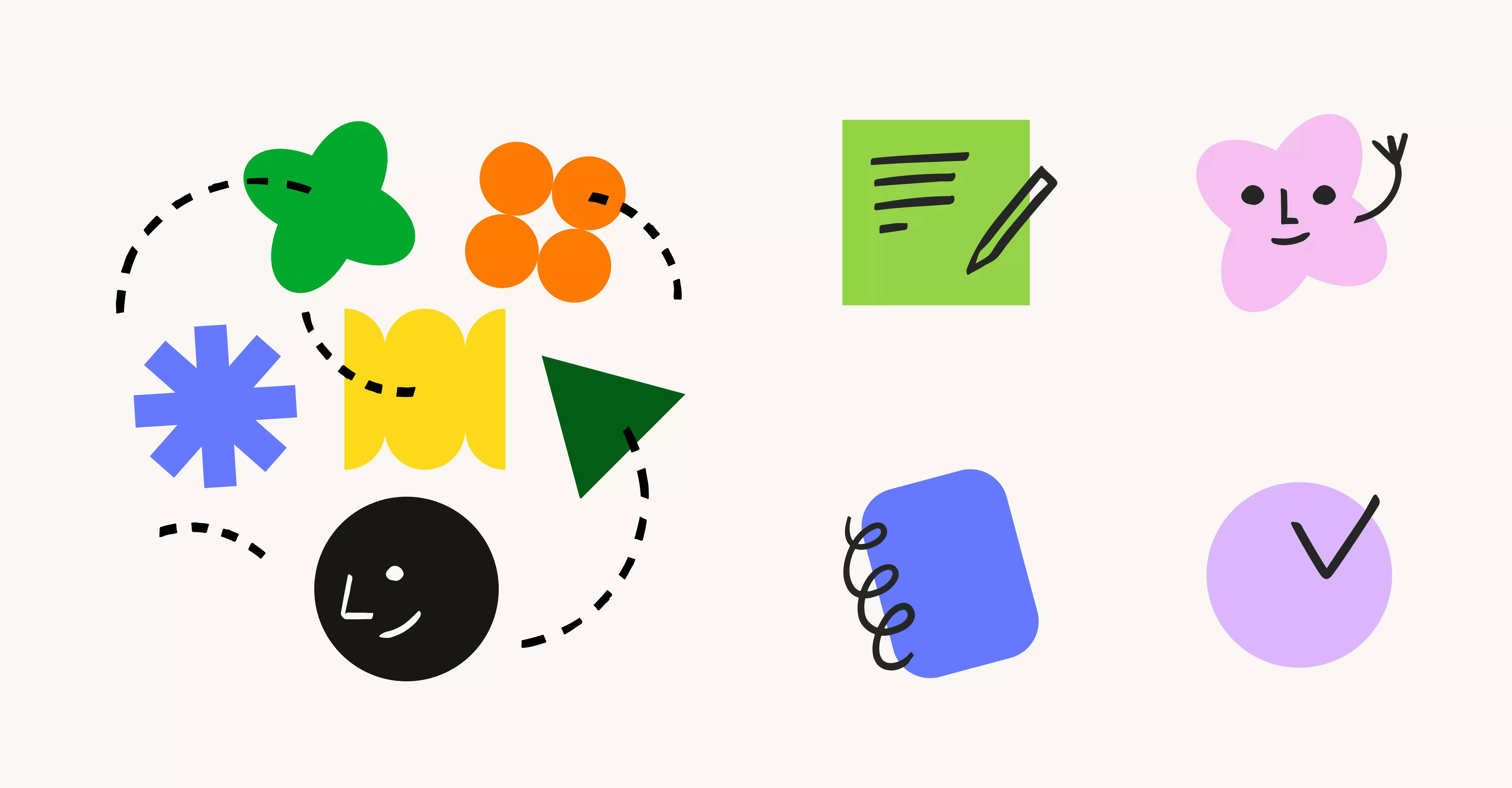 New Evernote website — Illustrations