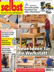 Cover der aktuellen Ausgabe von selbst ist der Mann