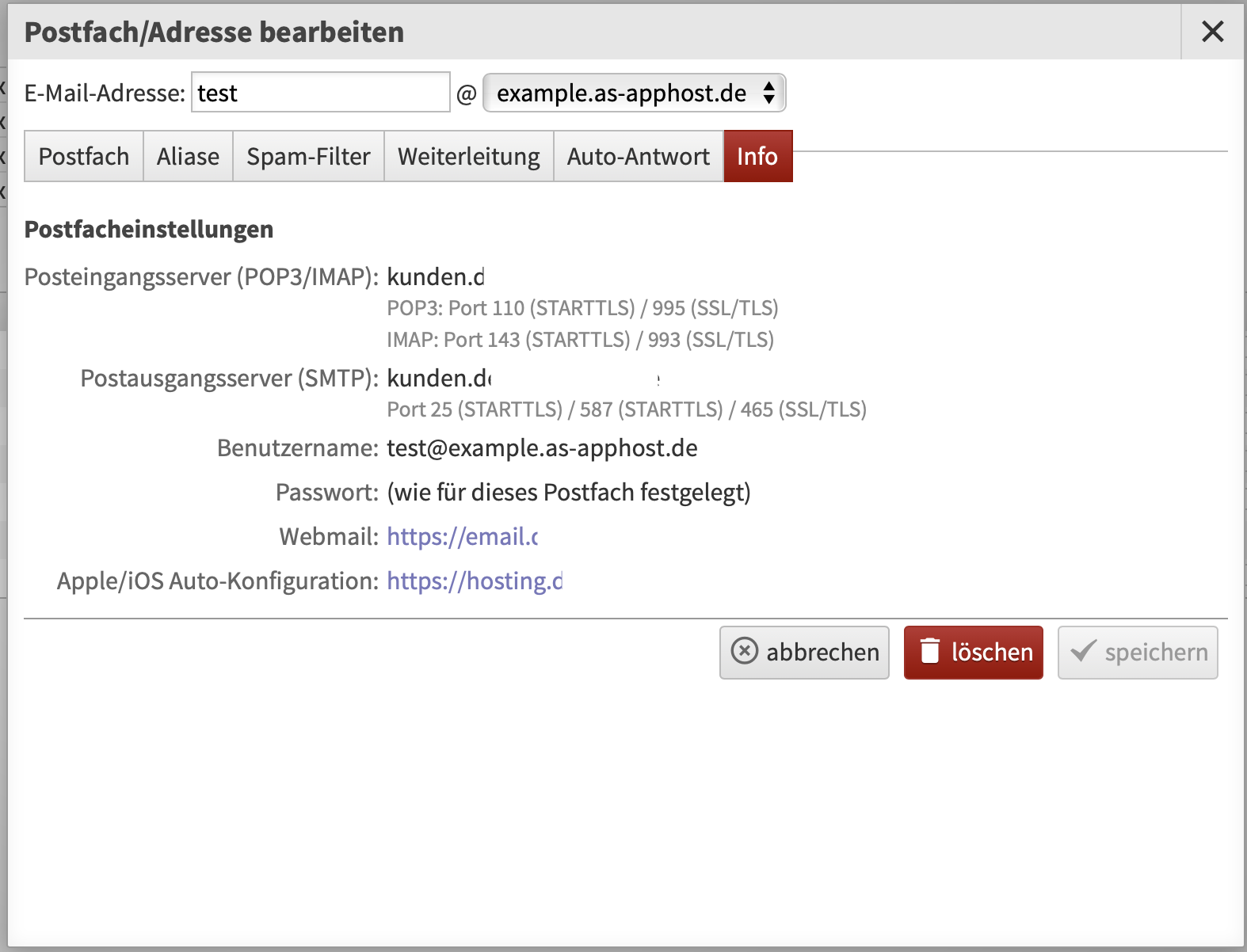 Infobox in lc öffnen