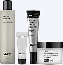 Set pentru tratarea acneei PCA Skin The New Acne Control Regimen (cleanser/130ml + cr/29.5ml + cr/48g + cr/7.1g)