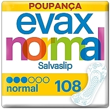 Podpaski higieniczne Normal, 108 szt. Evax Salvaslip