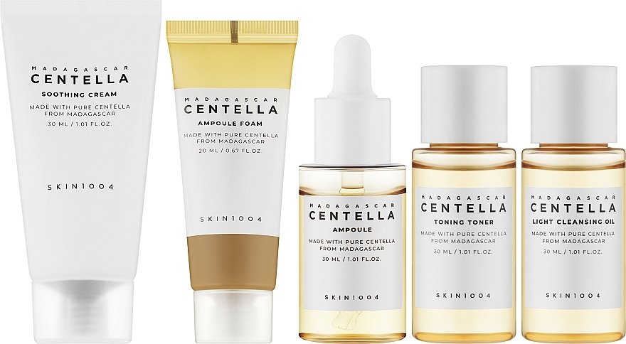 Set, 5 produse SKIN1004 Madagascar Centella Travel Set