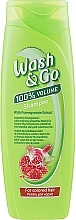 Șampon cu extract de rodie pentru păr vopsit Wash&Go